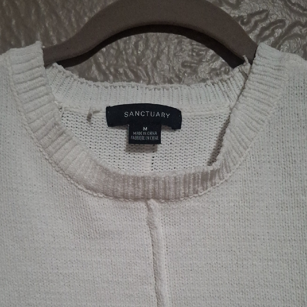 Sanctuary Ivory Knit Pullover - Picture 3 of 10